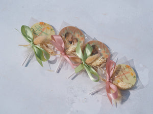 Dried Flower Lollipops/Discs